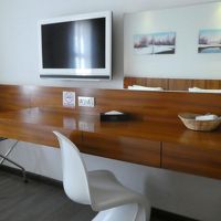 テーブルも広いです