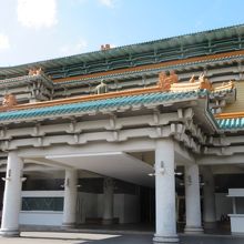 華麗な屋根です