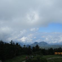 山頂からの景観
