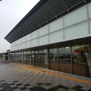 新しくできた道の駅