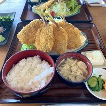 黄金アジフライ定食 1,500円 絶品！