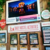 １階レセプション横に様々なアクティビティの案内がありました