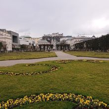 ミラベル庭園とホーエンザルツブルク城