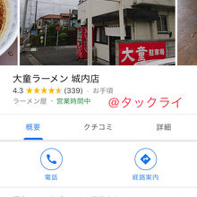 No. 1ラーメン店【大童】