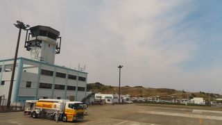 小規模な地方空港の南紀白浜空港