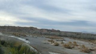 ダデス川のアトラス山脈の方にある渓谷