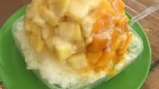 かき氷がおいしい