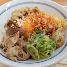 肉玉うどん