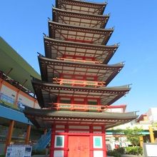 七重の塔があります