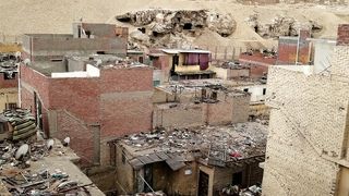 ギザ地区のホテル屋上から眺めるとタダ