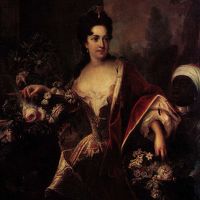 愛妾コーゼル伯爵夫人1705年