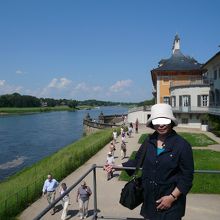エルベ川と水の宮殿
