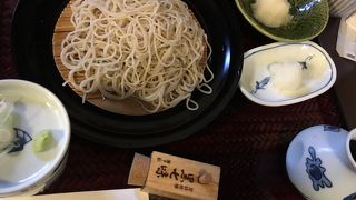 鈴廣のお蕎麦屋さん