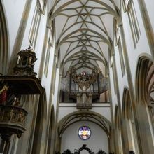 聖ウルリヒ教会の美しい天井