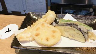 手頃に美味しい天ぷらランチ