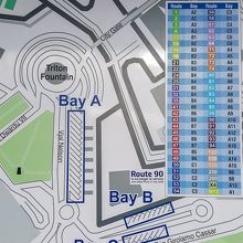 案内看板で確認