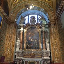 イタリア騎士団礼拝堂の“聖カタリナの神秘の結婚”