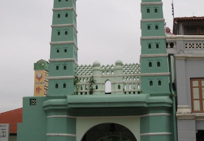 チャイナタウンのモスク