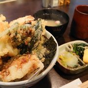 大人気の春天丼