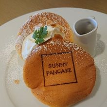 ふわふわのパンケーキ