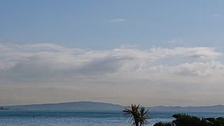 昔ながらのこじんまりとした海水浴場