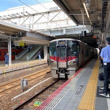 広島駅の様子