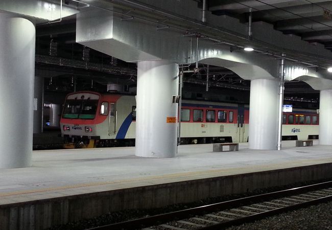 釜山駅で見かけました