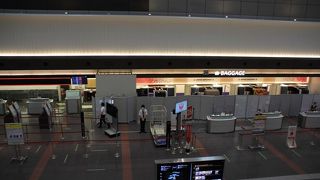 ガラガラに空いていました