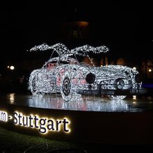 クリスマスのイルミネーション