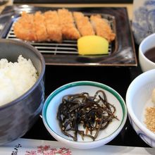 黒豚ロースとんかつ膳