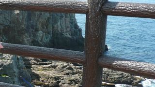 黒潮の迫力を感じる