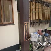 銀座の裏通り