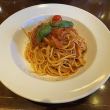 3種トマトのスパゲッティ