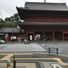 増上寺の三解脱門