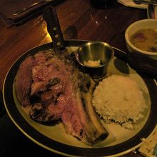 プライムリブとライス