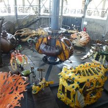 海のメリーゴーランド（海底）