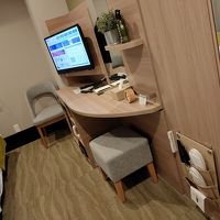 コンパクトにまとめてあって、足元が広々。