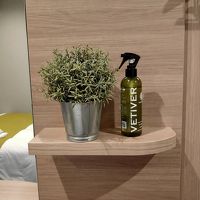 さりげないグリーンが優しい