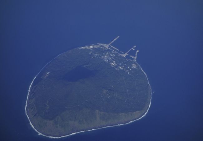 上空から空撮・御蔵島