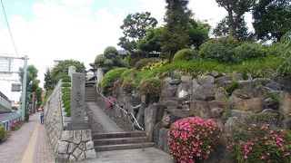 東武東上線常盤台駅から南のエリアにあります。