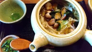 期間限定の竹島うどん