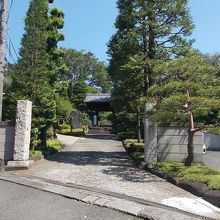 入り口の様子です。