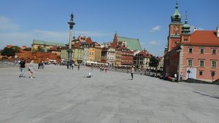 ワルシャワ観光のメインの一つ