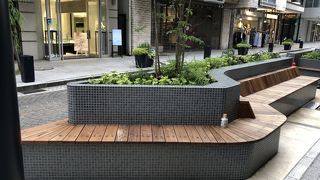 工事が終わって道が整備されました。