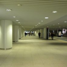 地下歩行空間の雰囲気