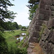 打ち込み接ぎの石垣は素晴らしいけれど本丸跡には篠山神社が鎮座して城跡としてはやや不満が残ります。