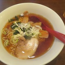 ラーメンを食べました