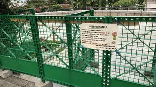 コロナの影響で閉鎖中