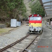 この電車に乗ってきました