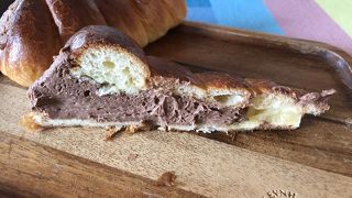 コロネの奥まで中身が入っていない・・・